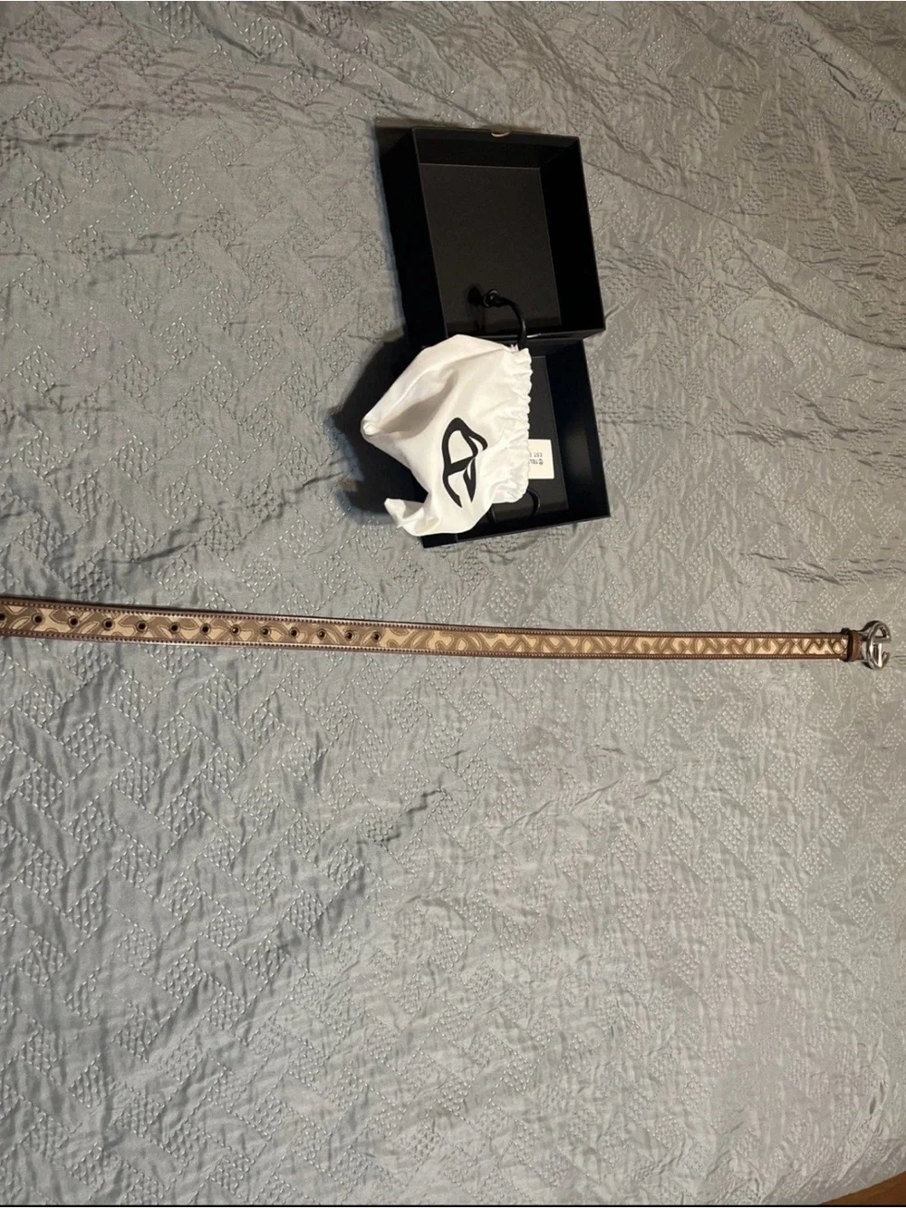 Telfar Jacquard belt size small